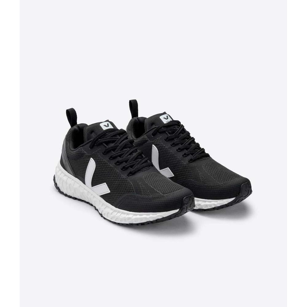 Veja CONDOR MESH Men's Running Shoes Black | NZ 121CTV